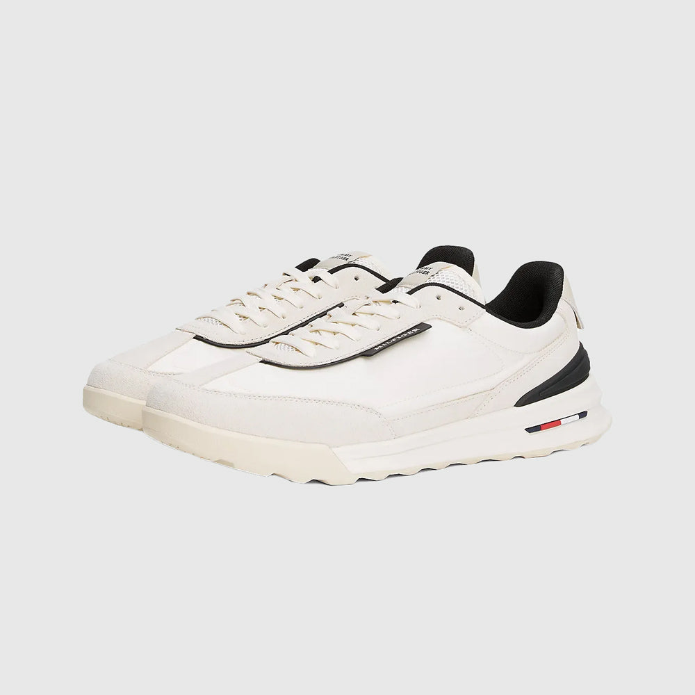 Retro Nylon Runner - Ivory