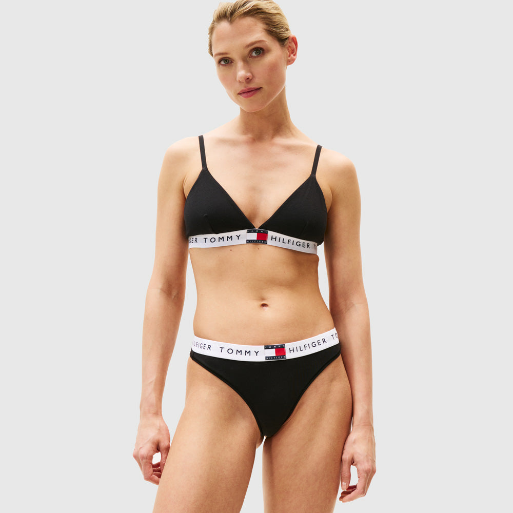 Triangle Bralette - Black