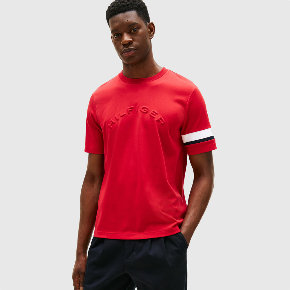 Tommy Hilfiger Insert T-Shirt - Red |ThirdBaseUrban