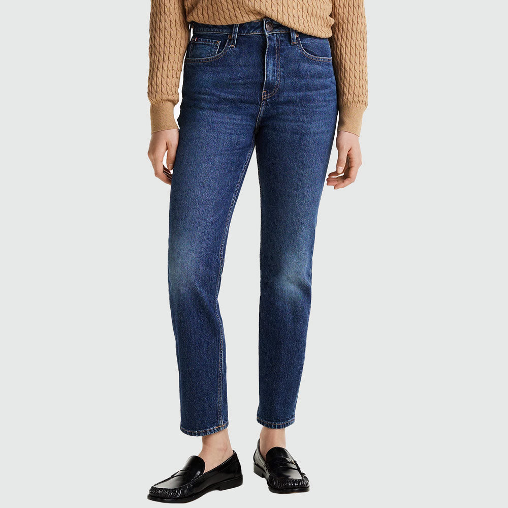 Tommy Hilfiger Cigarette Slim Ankle Jeans - Denim Medium |ThirdBaseUrban