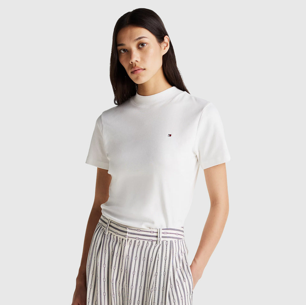 Tommy Hilfiger Slim Cody T-Shirt - Ecru |ThirdBaseUrban