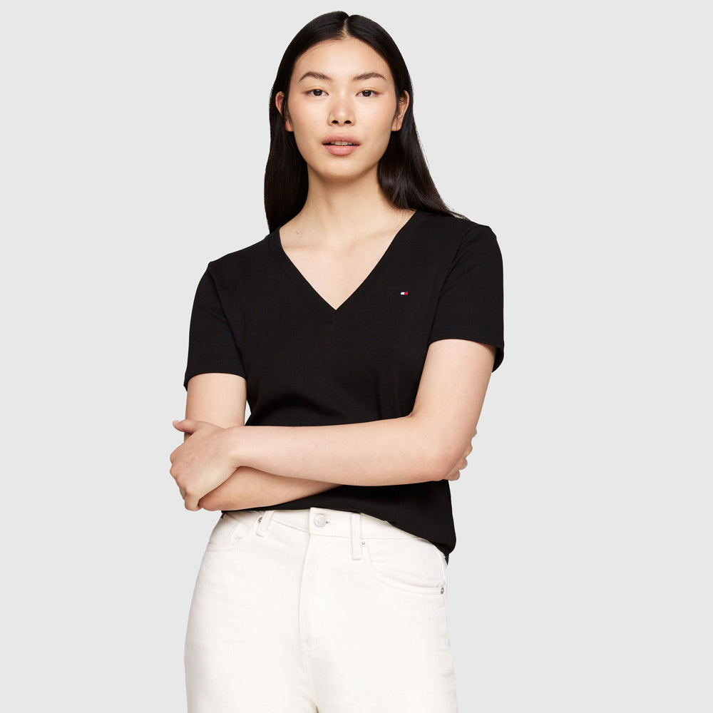 Tommy Hilfiger Slim Cody T-Shirt - Black |ThirdBaseUrban