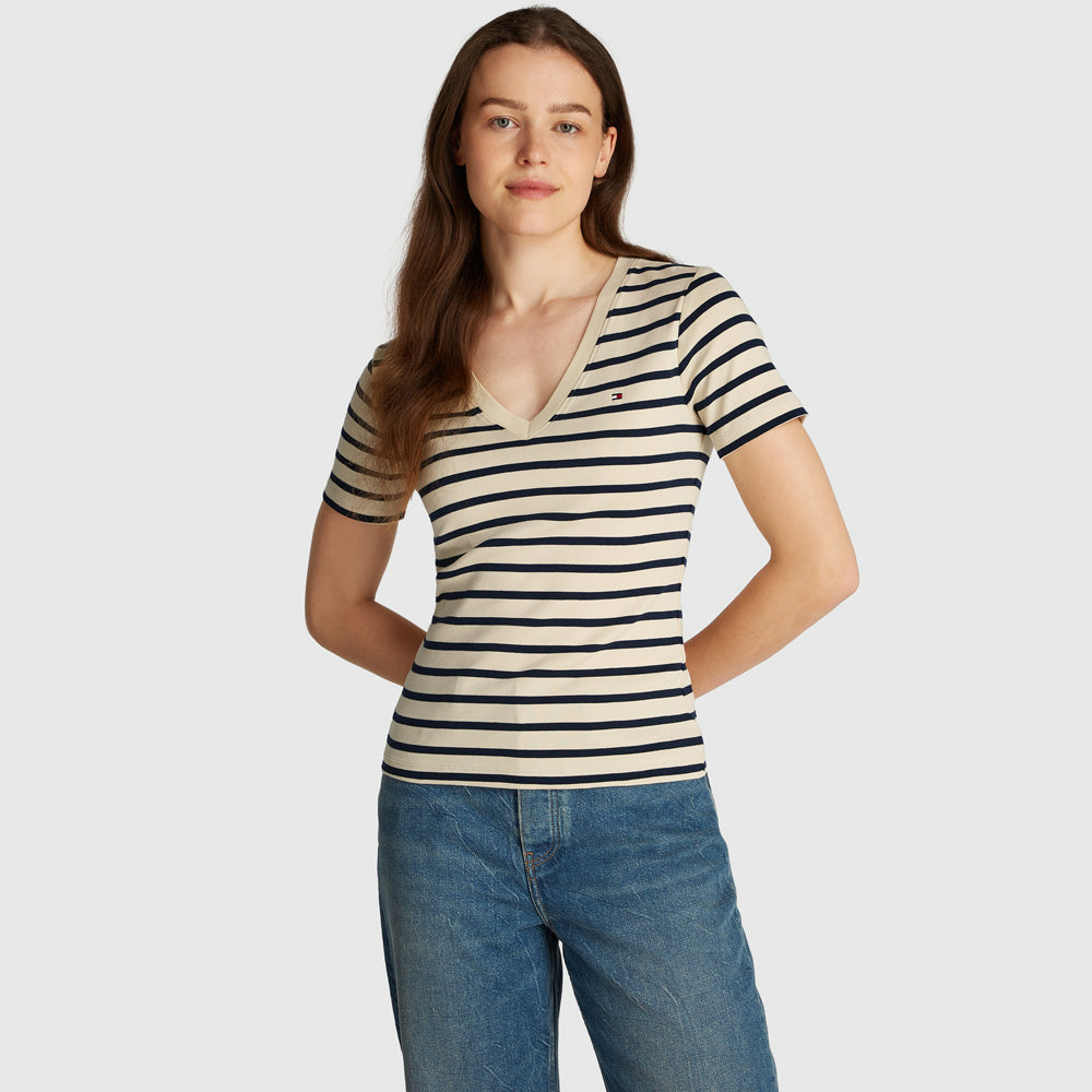 Tommy Hilfiger Slim Cody T-Shirt - Navy Multi |ThirdBaseUrban