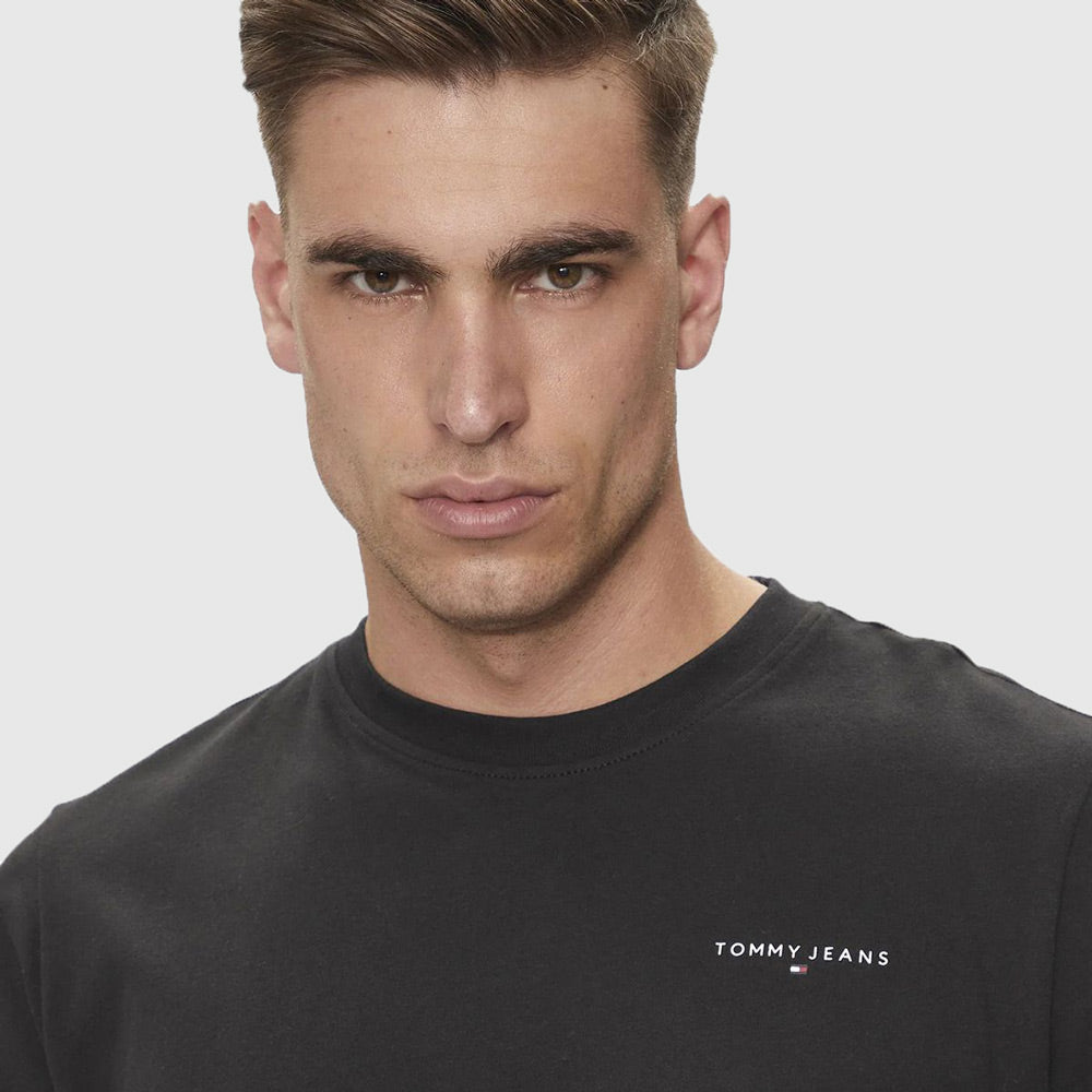 Slim Linear T-Shirt - Black