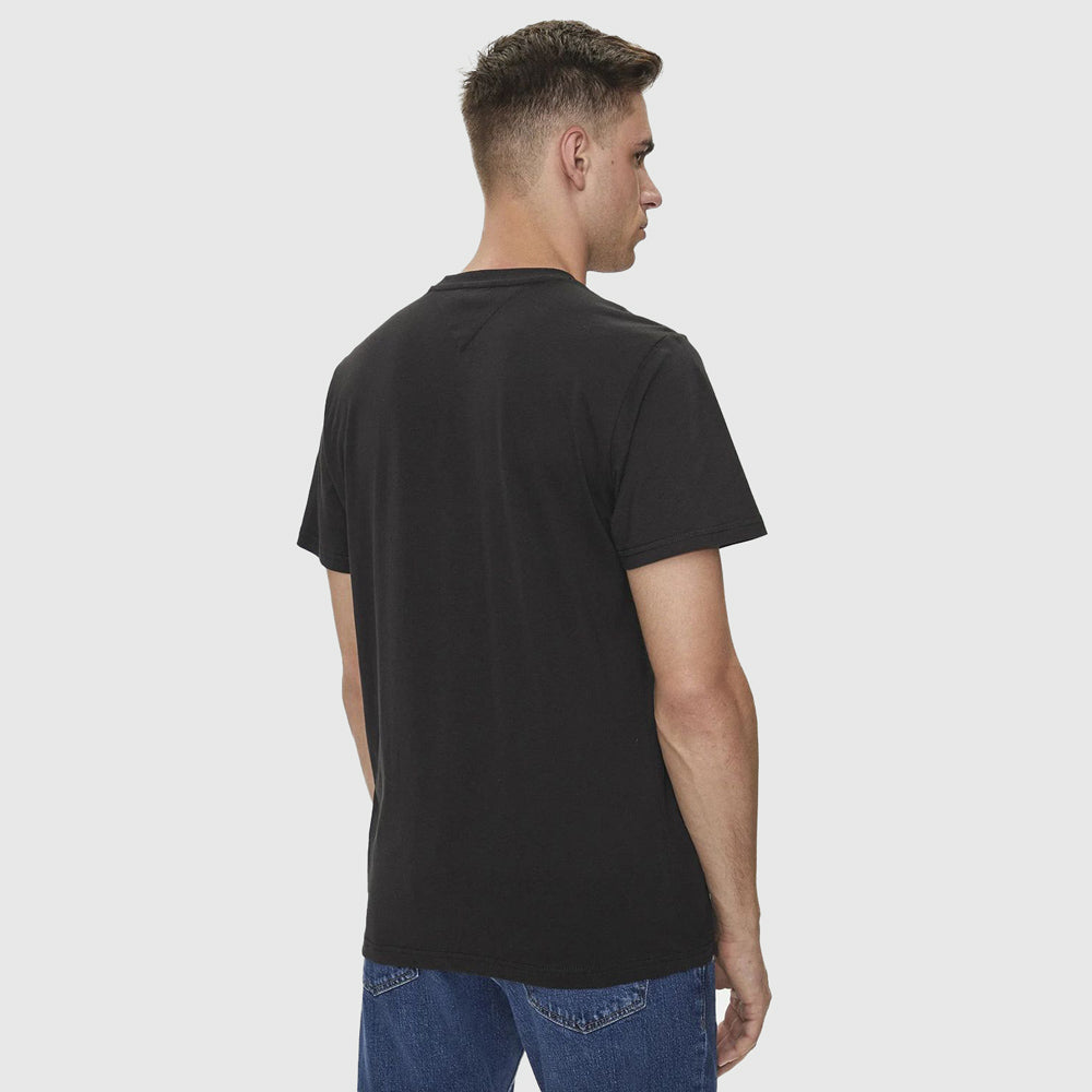 Slim Linear T-Shirt - Black