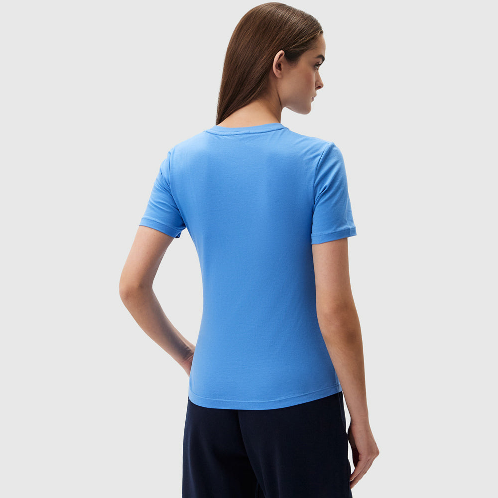 Slim Varsity T-Shirt - Blue