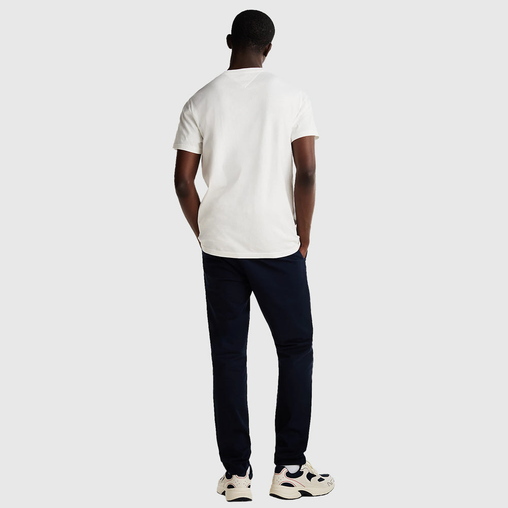 Slim Varsity T-Shirt - Ecru