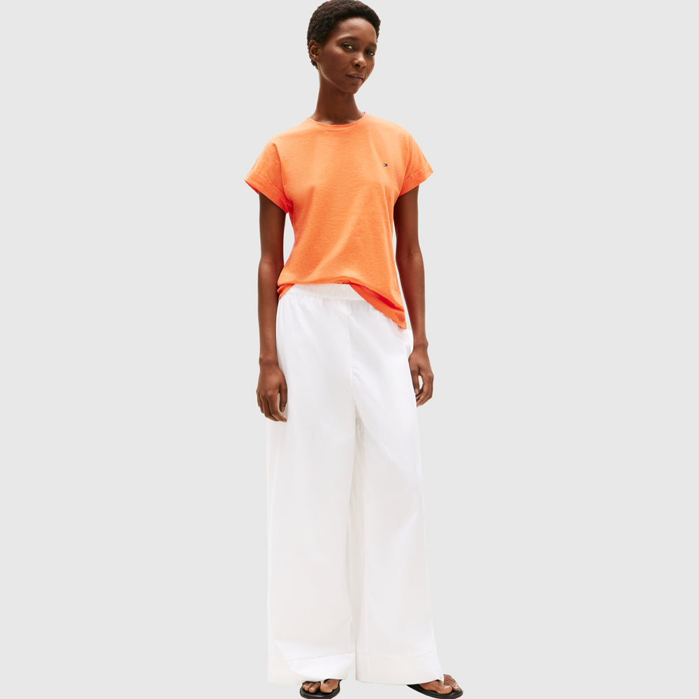 Textured T-Shirt - Orange