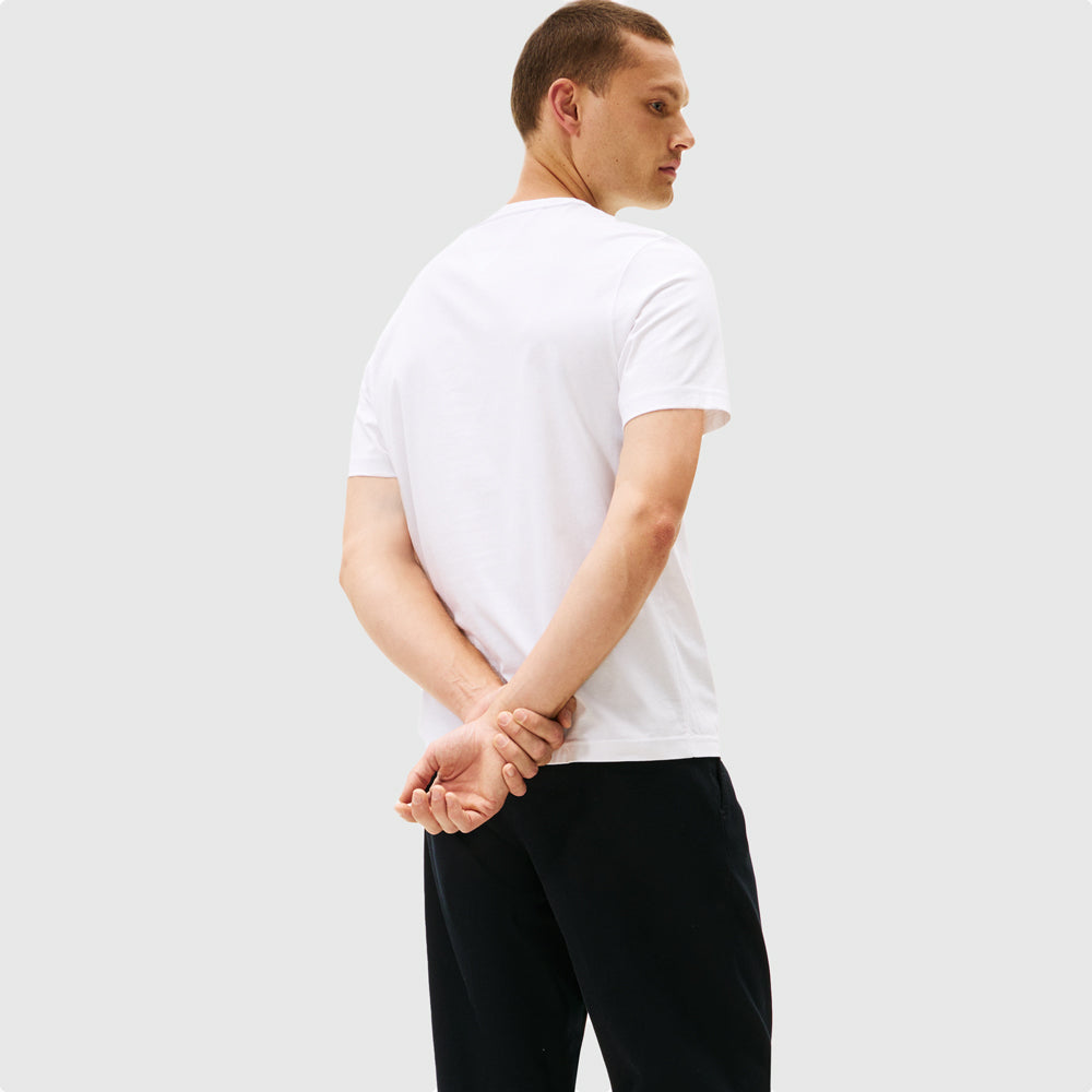 Small Crest Outline T-Shirt - White