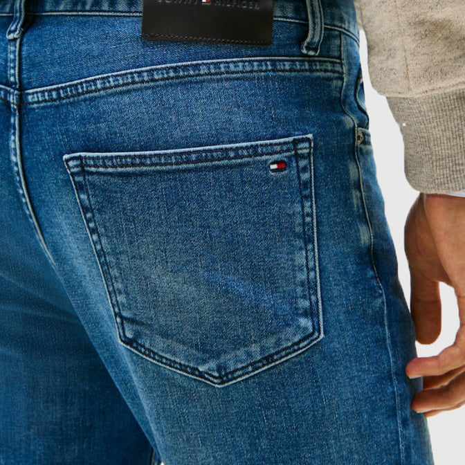 Straight Denton Jeans - Denim Light