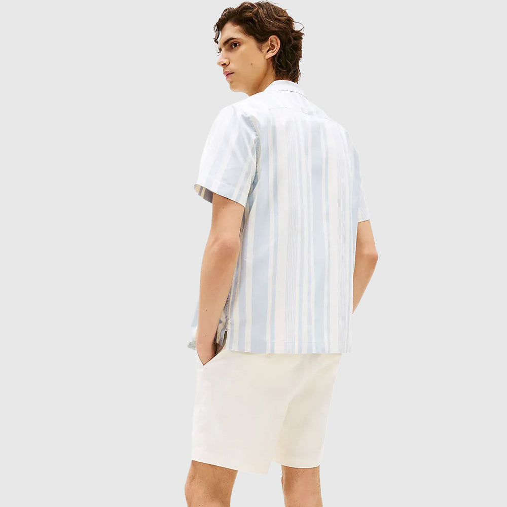 Striped Camp Shirt - Blue Multi