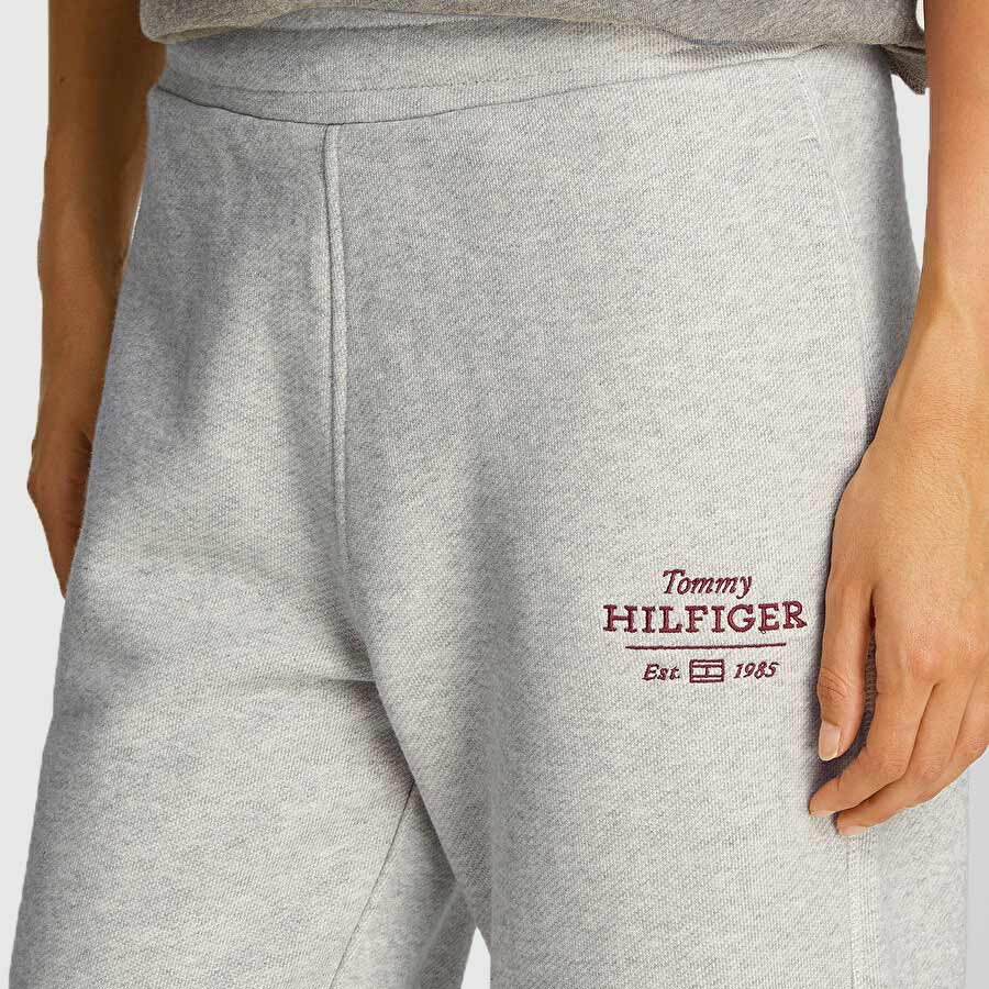Regular Texture Sweatpants - Grey Heather