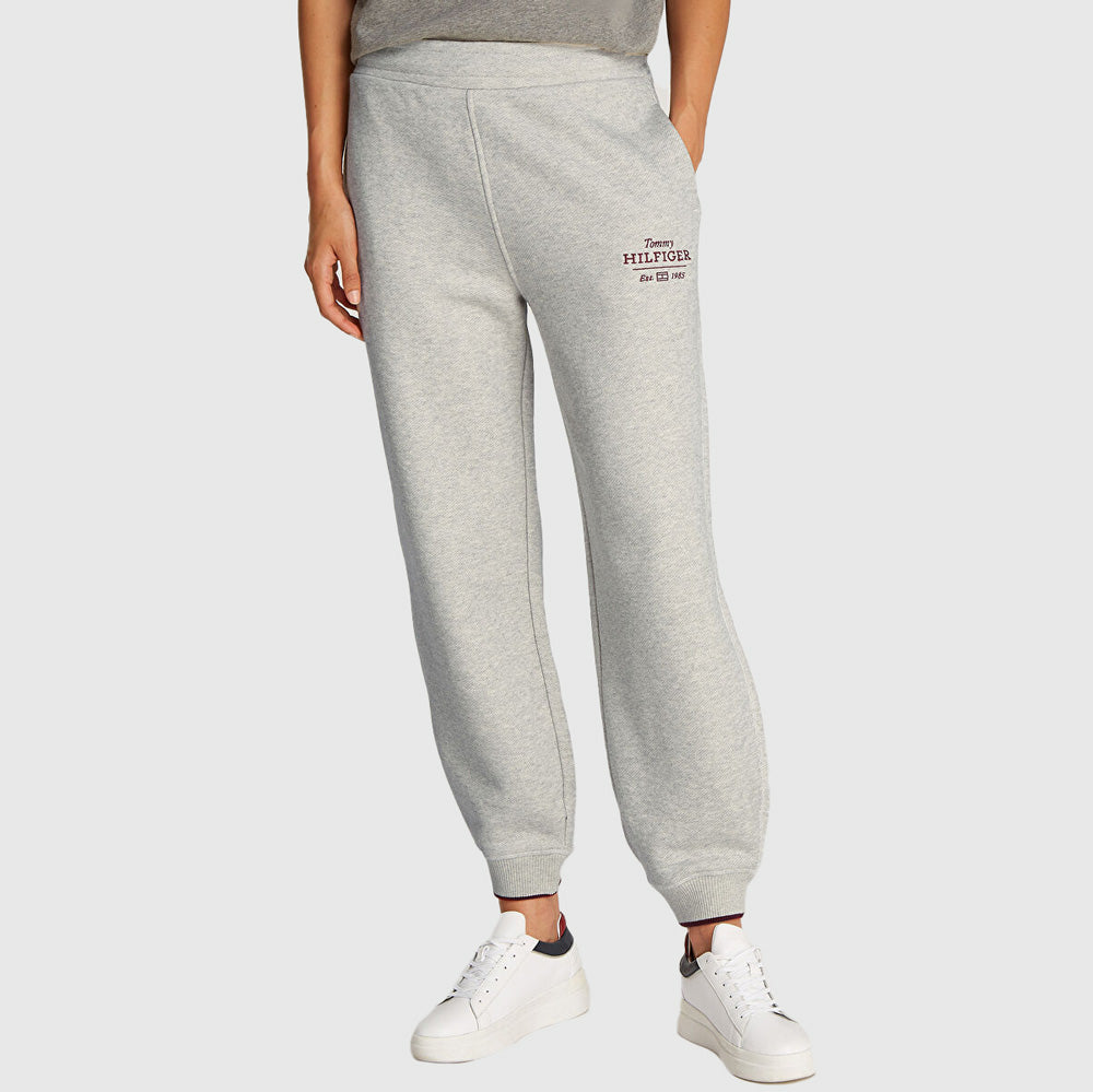 Tommy Hilfiger Regular Texture Sweatpants - Grey Heather |ThirdBaseUrban