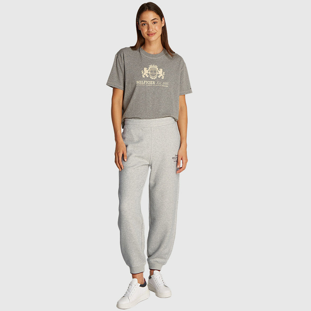 Regular Texture Sweatpants - Grey Heather