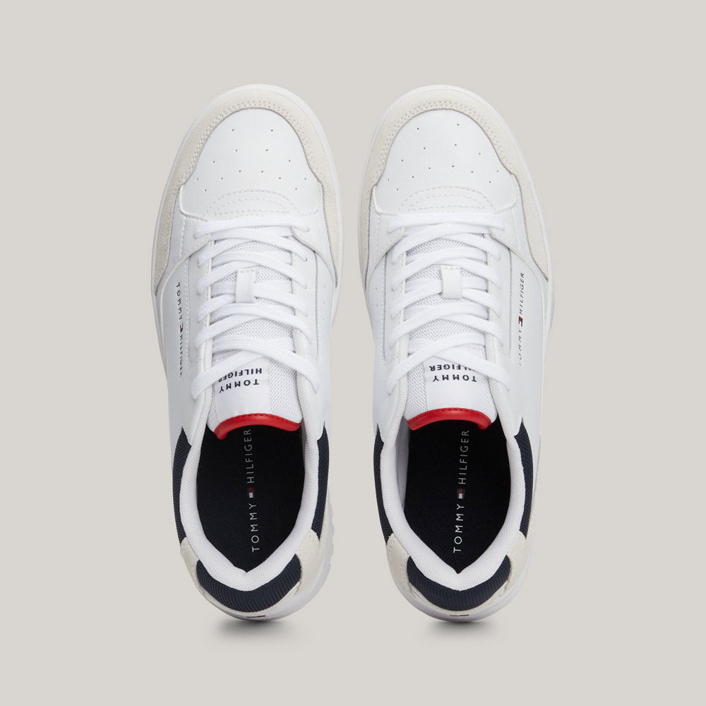 Basket Core Sneaker - White