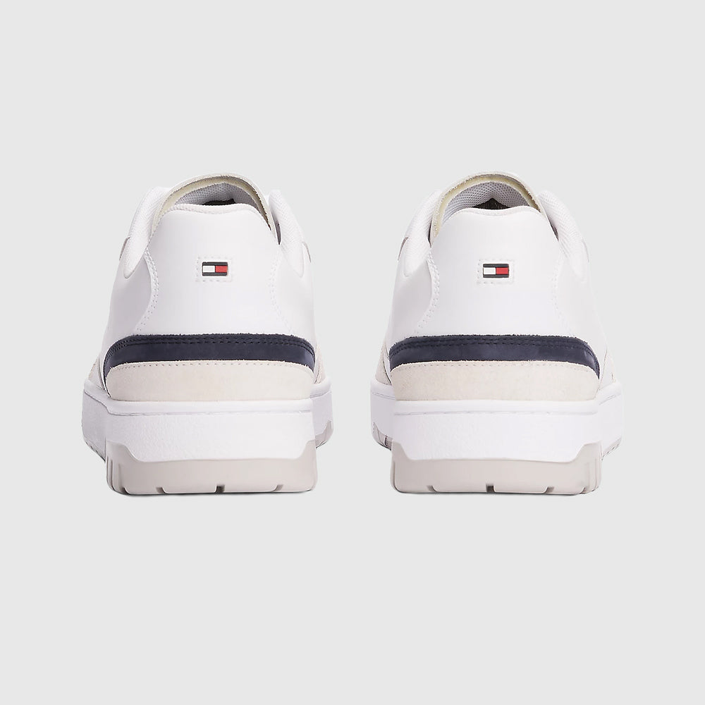 Basket Street Leather Sneaker - White