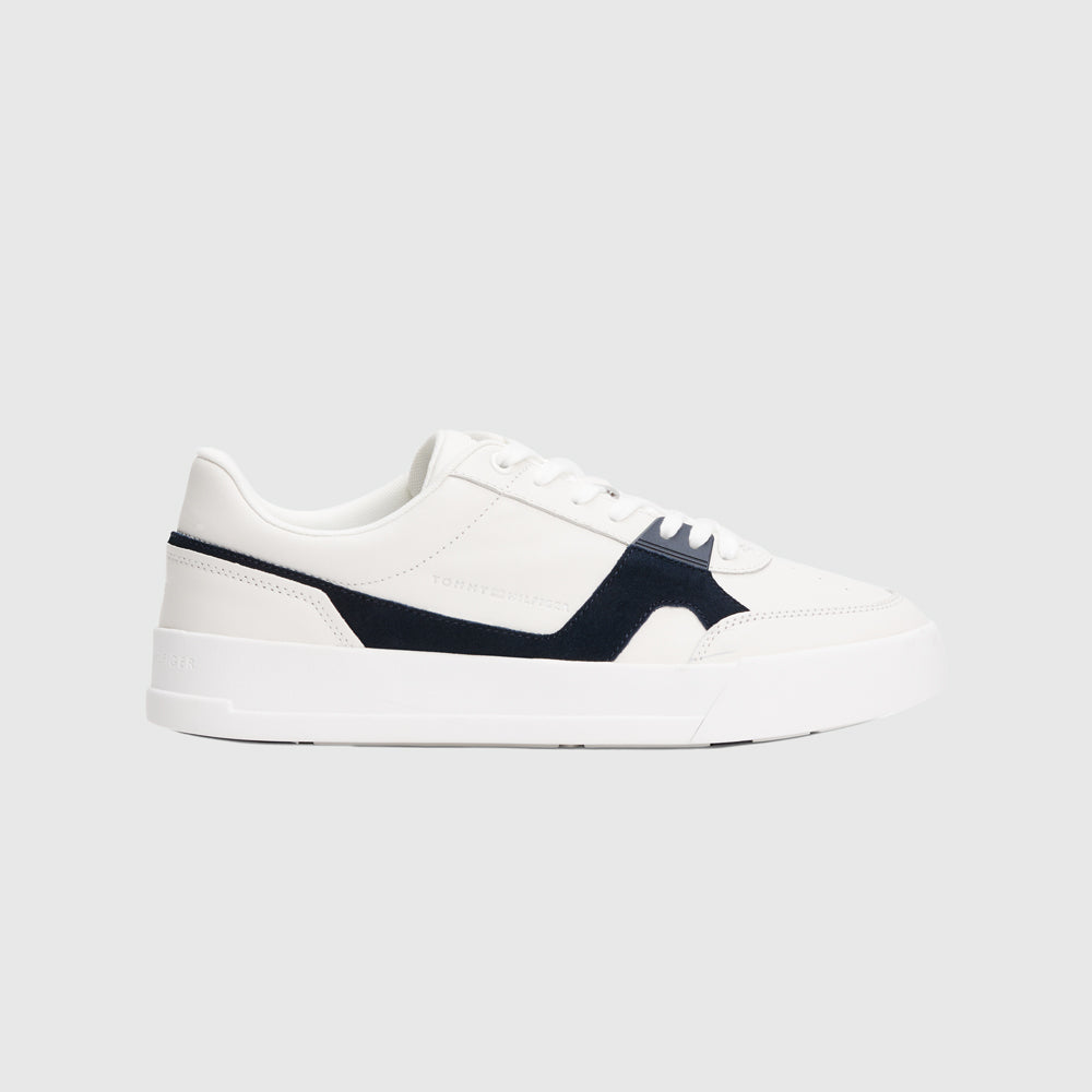 Tommy Hilfiger Court Craft Sneaker - Ecru |ThirdBaseUrban