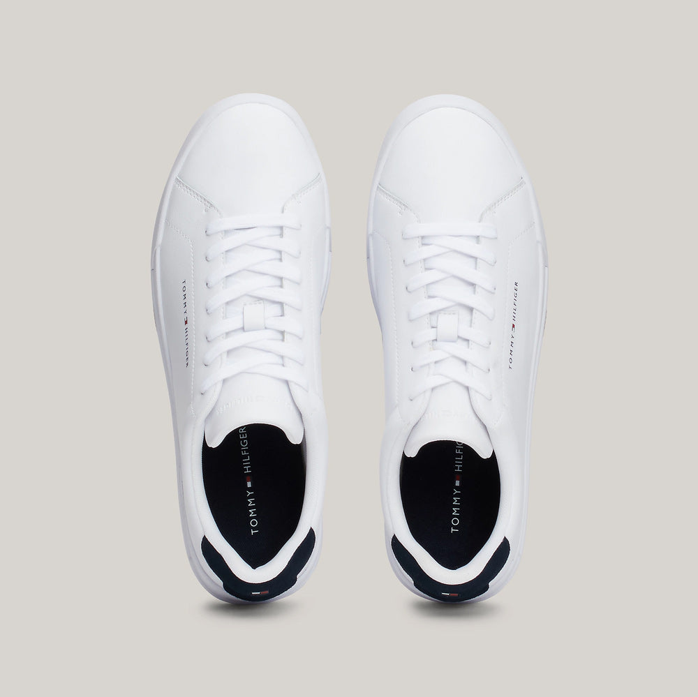 Court Leather Grain Sneaker - white multi