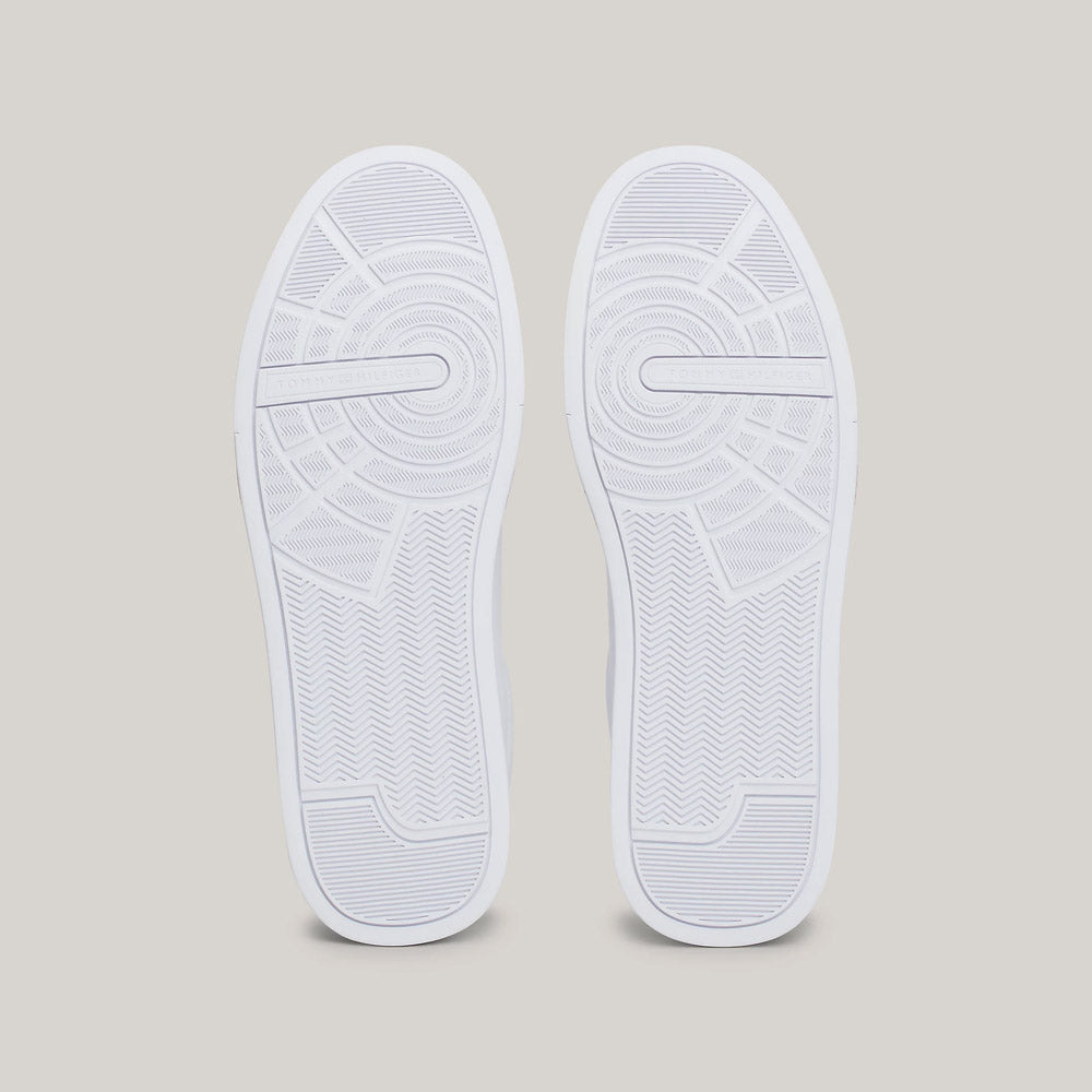 Court Leather Grain Sneaker - white multi