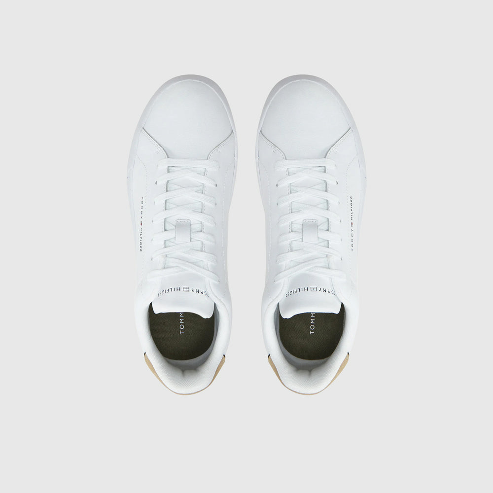 Court Leather Sneaker - White