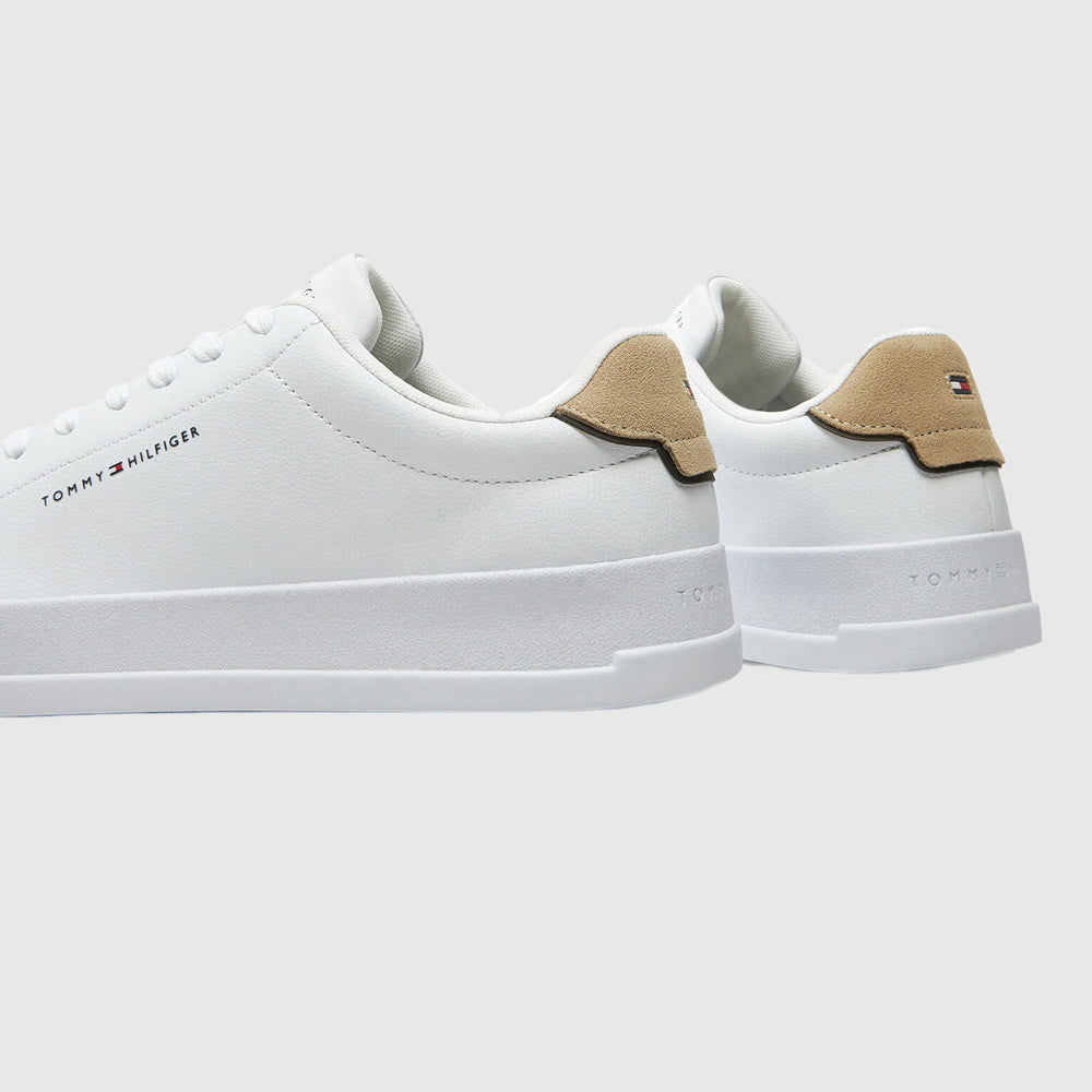 Court Leather Sneaker - White