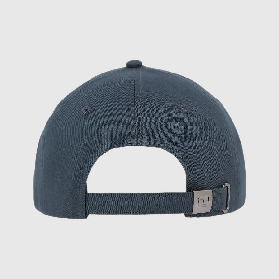 Foundation Cotton 6 Panel Cap - Steel Blue
