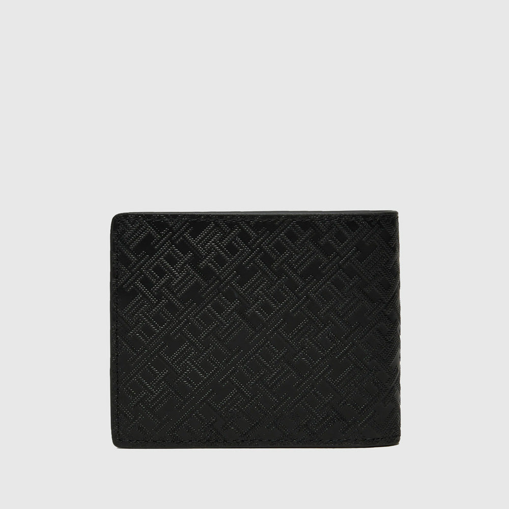 Monogram Mini Wallet - Black