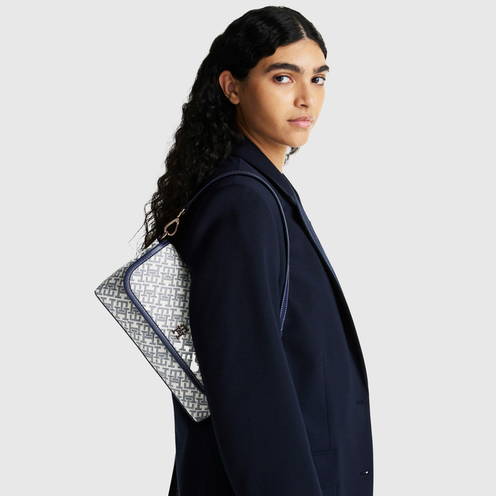 Tommy Hilfiger Monoplay Crossover Bag - Navy Multi |ThirdBaseUrban
