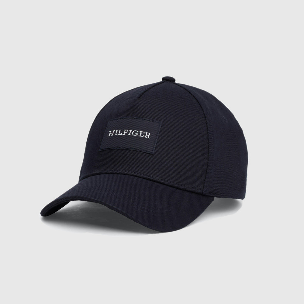 Tommy Hilfiger Monotype Patch 5 Panel Cap - Navy |ThirdBaseUrban