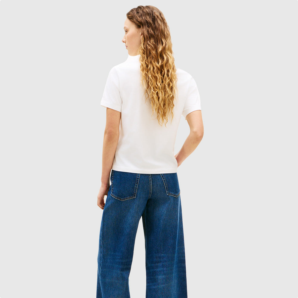 Script T- Shirt - Ecru