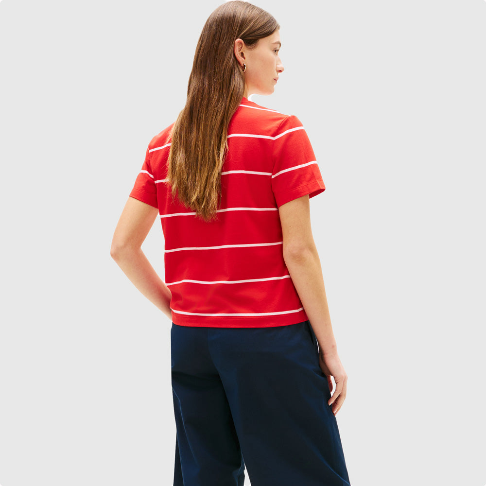 Script T- Shirt - Red Multi