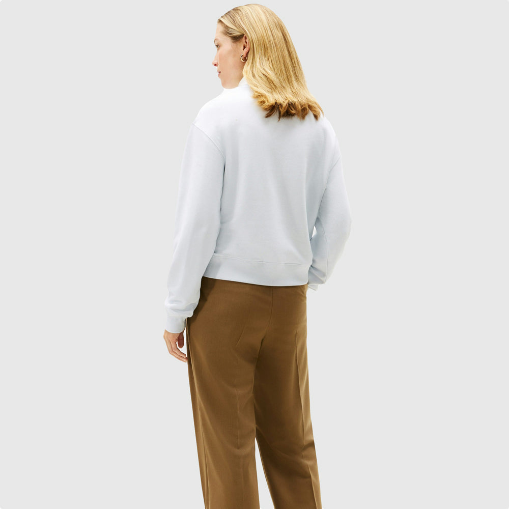 Script Terry Sweatshirt - Light Blue