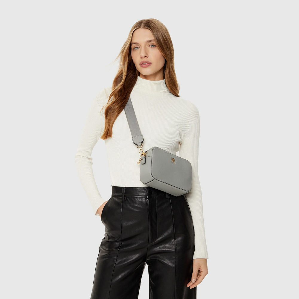 Tommy Hilfiger Soft Logo Camera Bag - Grey |ThirdBaseUrban
