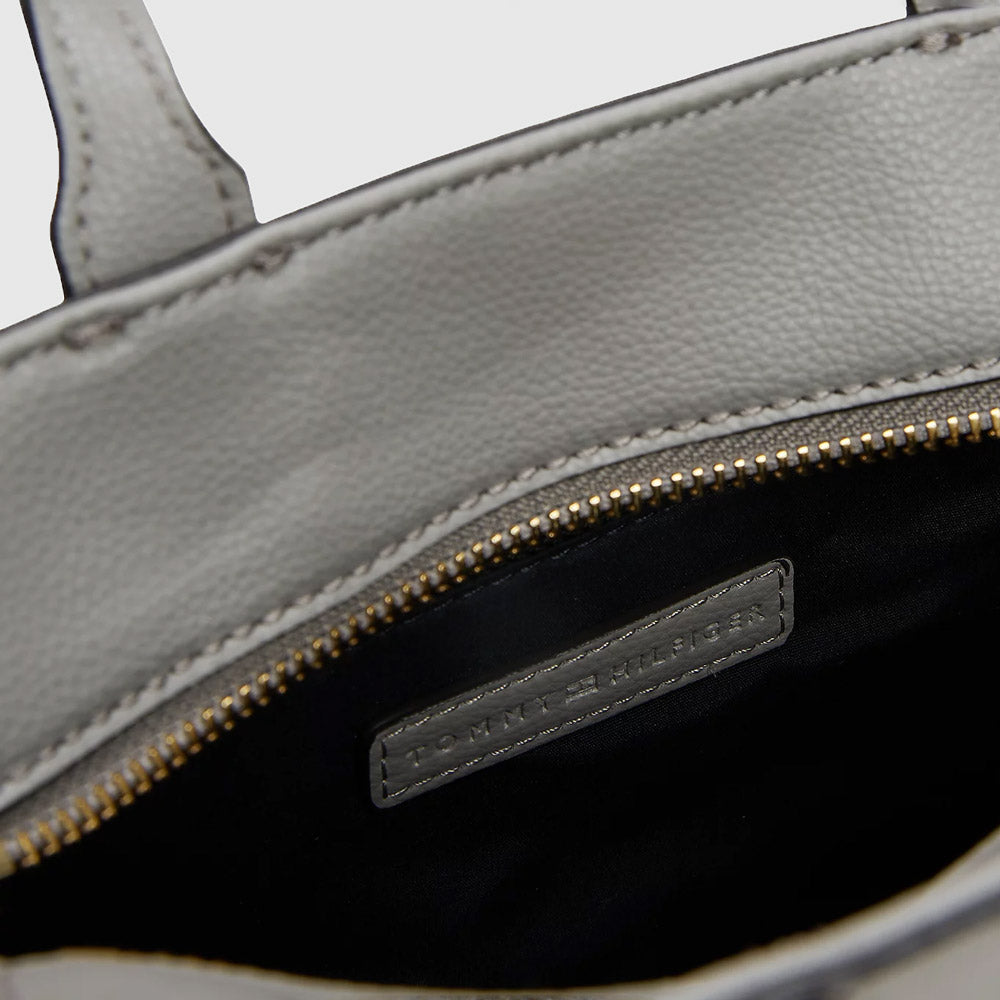 Soft Logo Mini Tote - Grey