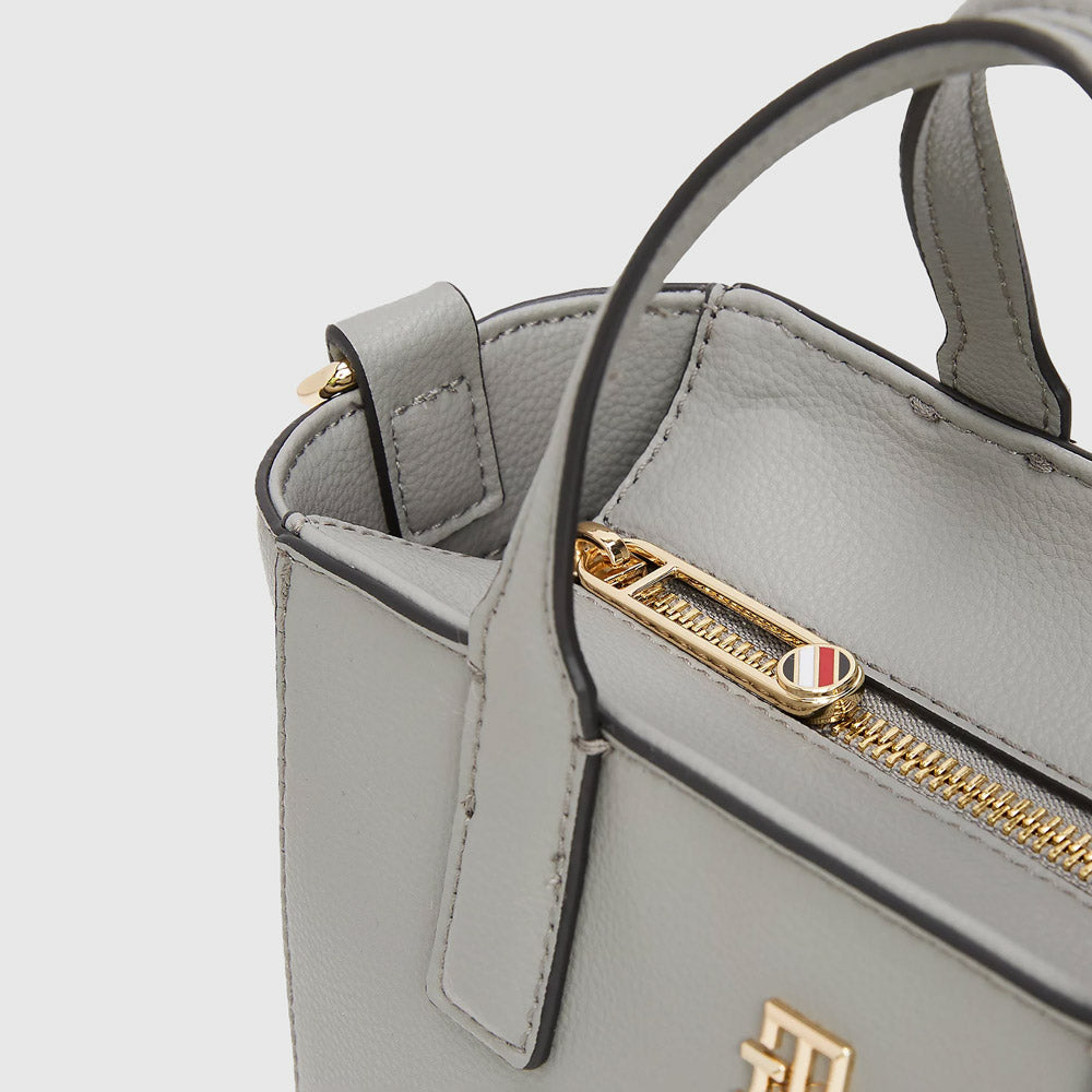 Soft Logo Mini Tote - Grey