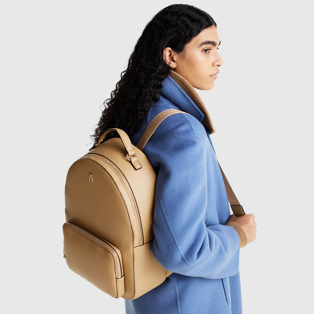 Soft Logotape Backpack - Khaki