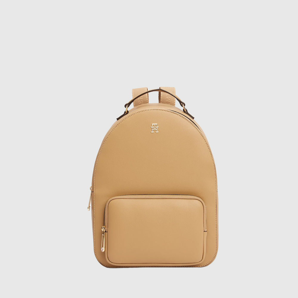 Tommy Hilfiger Soft Logotape Backpack - Khaki |ThirdBaseUrban