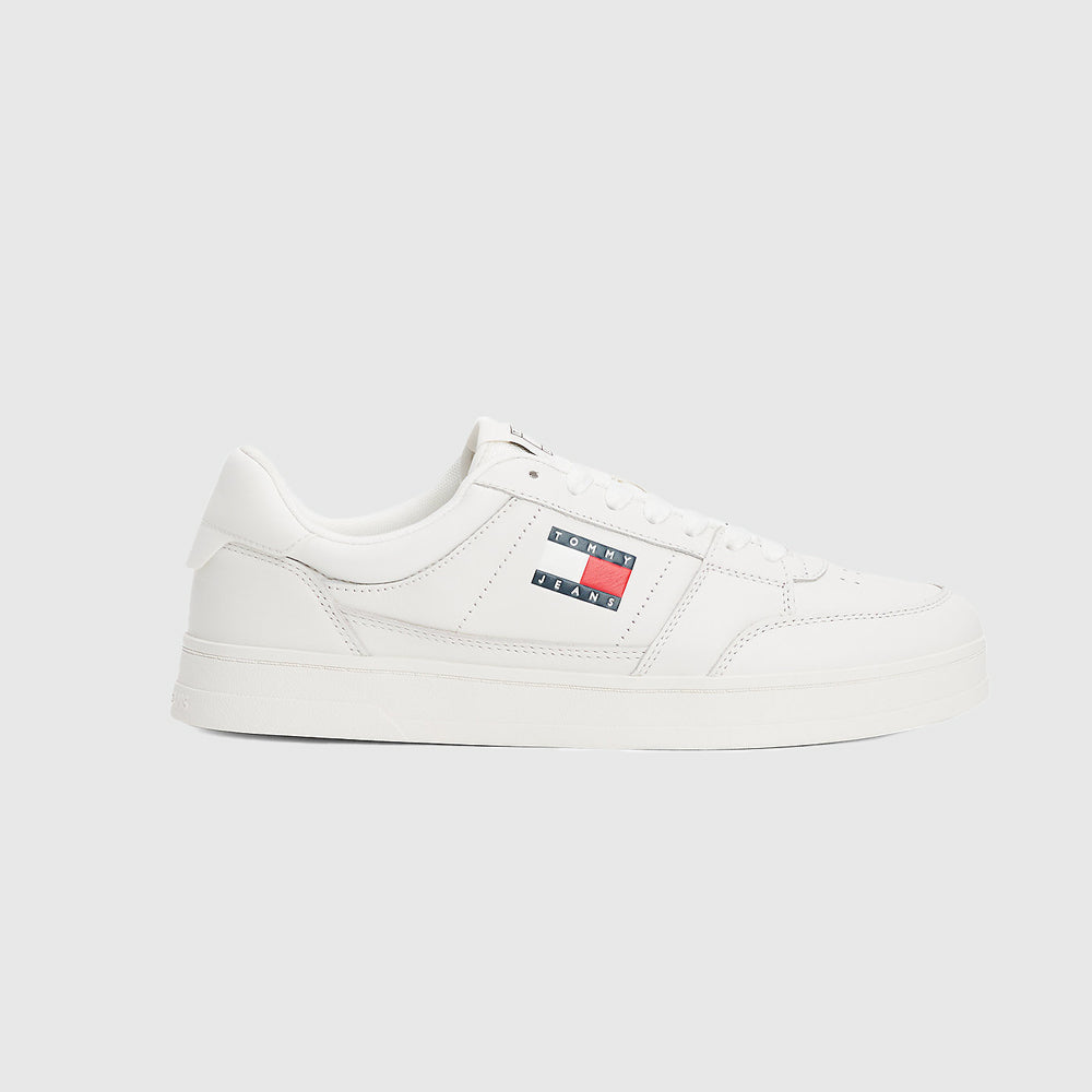 Tommy Hilfiger Greenwich Essential Sneaker - off white |ThirdBaseUrban