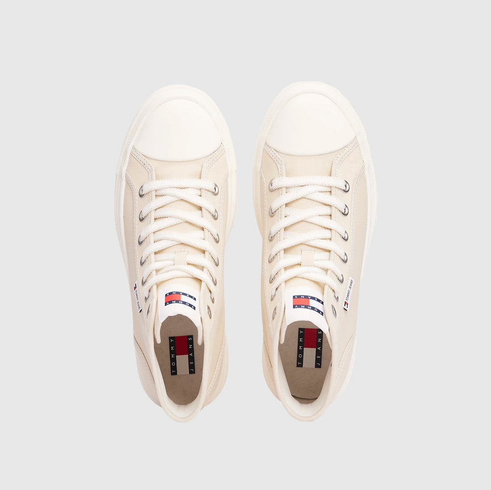 Flatform Sneaker - Off White