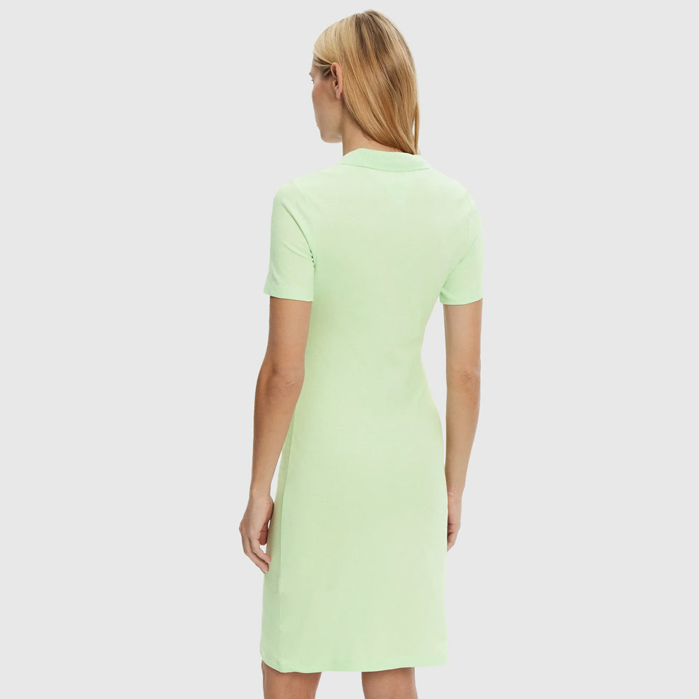 1985 Pique Golfer Dress - Lime Green