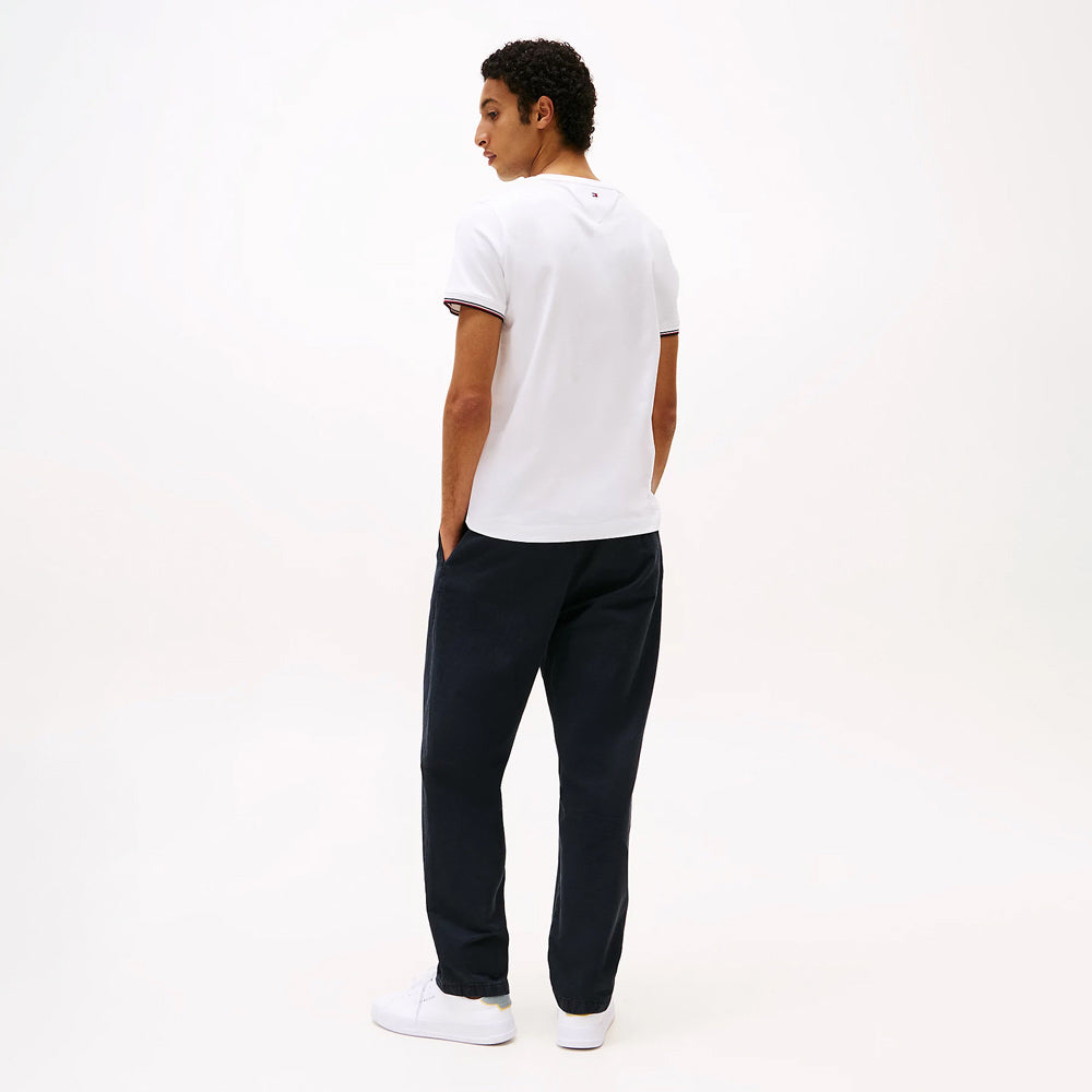 Logo Tipped T-Shirt - White