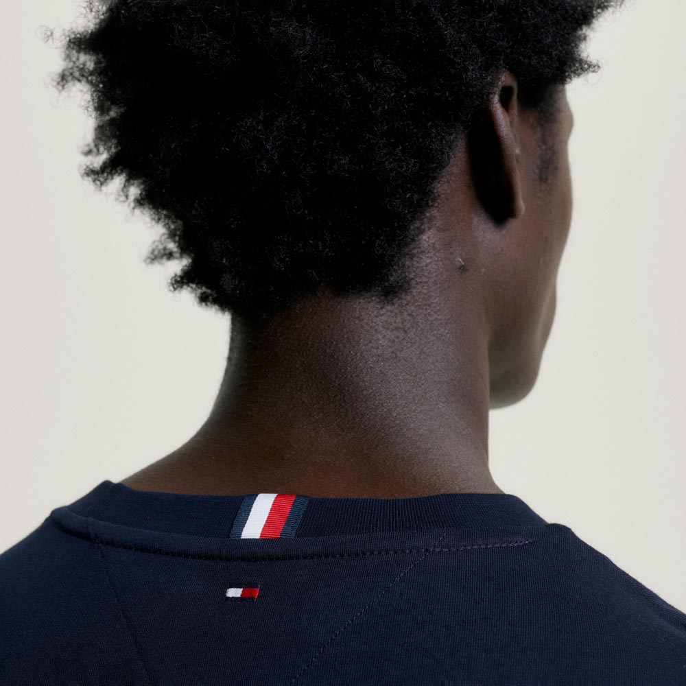 Logo Tipped T-shirt - Navy