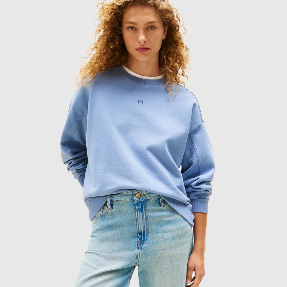 Tommy Hilfiger Terry Sweatshirt - Light Blue |ThirdBaseUrban
