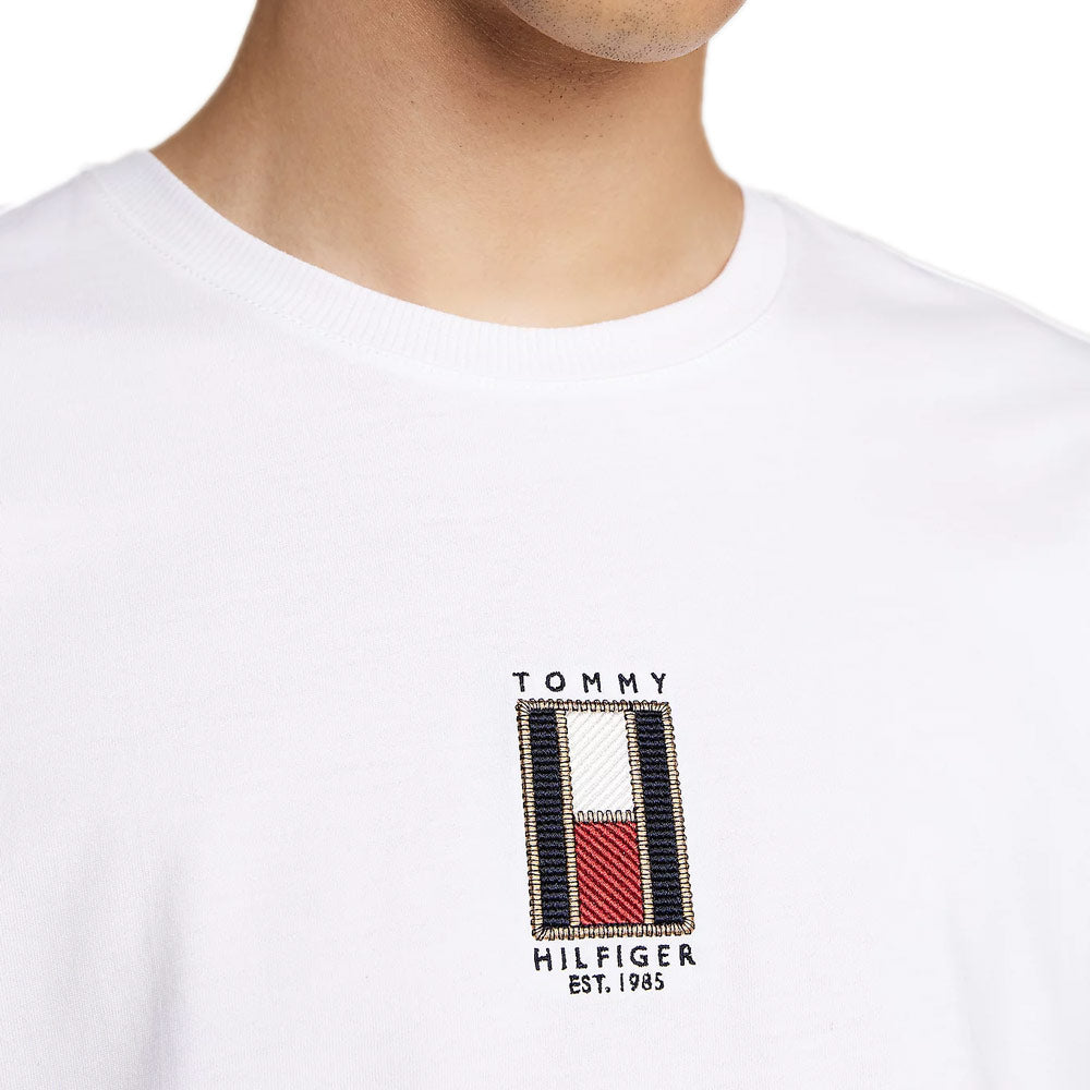 Vertical Flag T-Shirt - White
