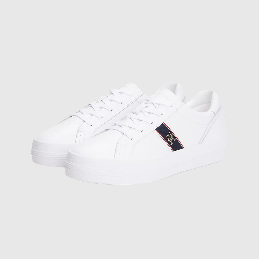 Vulc Webbing Sneaker - White