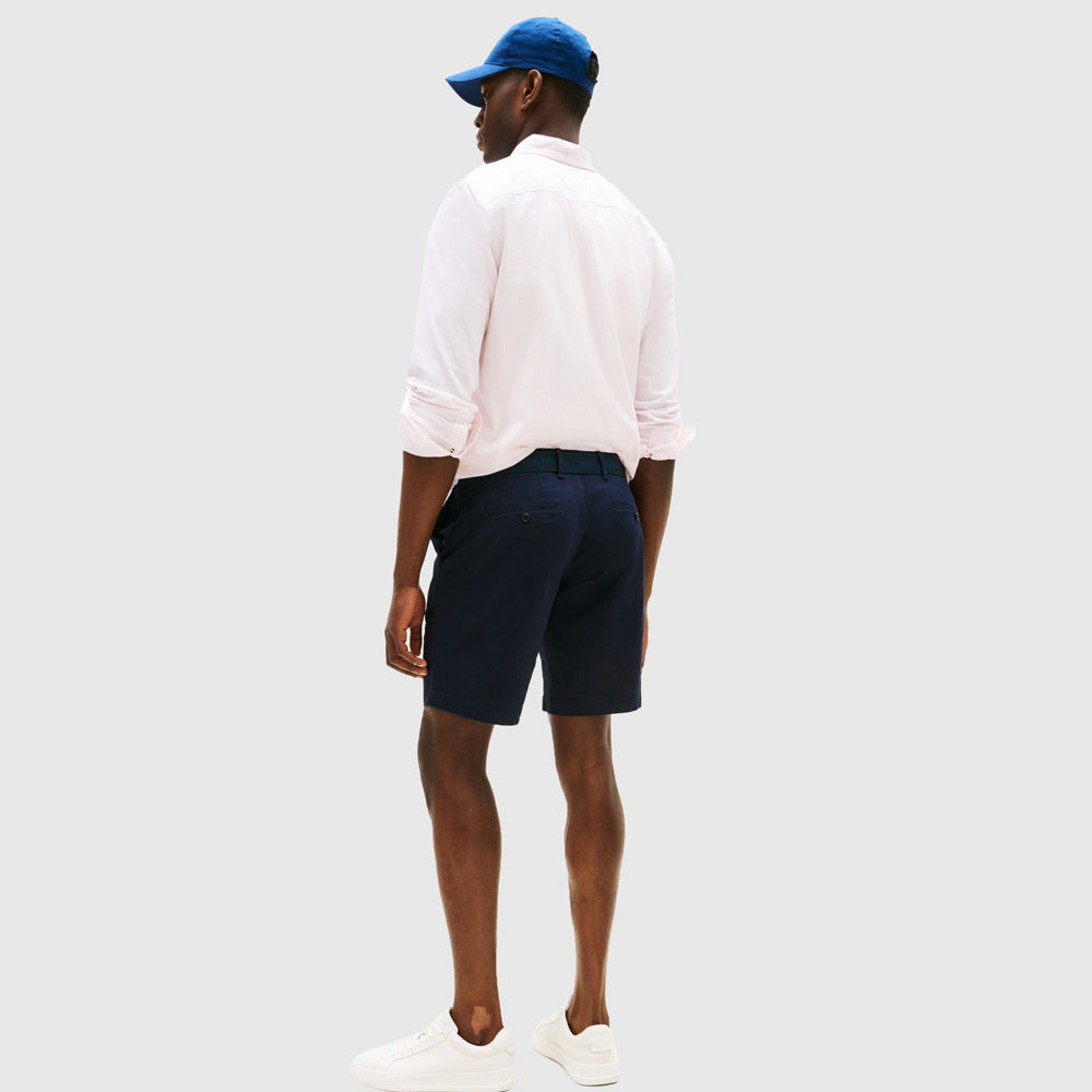 Essential Belt Shorts - Navy