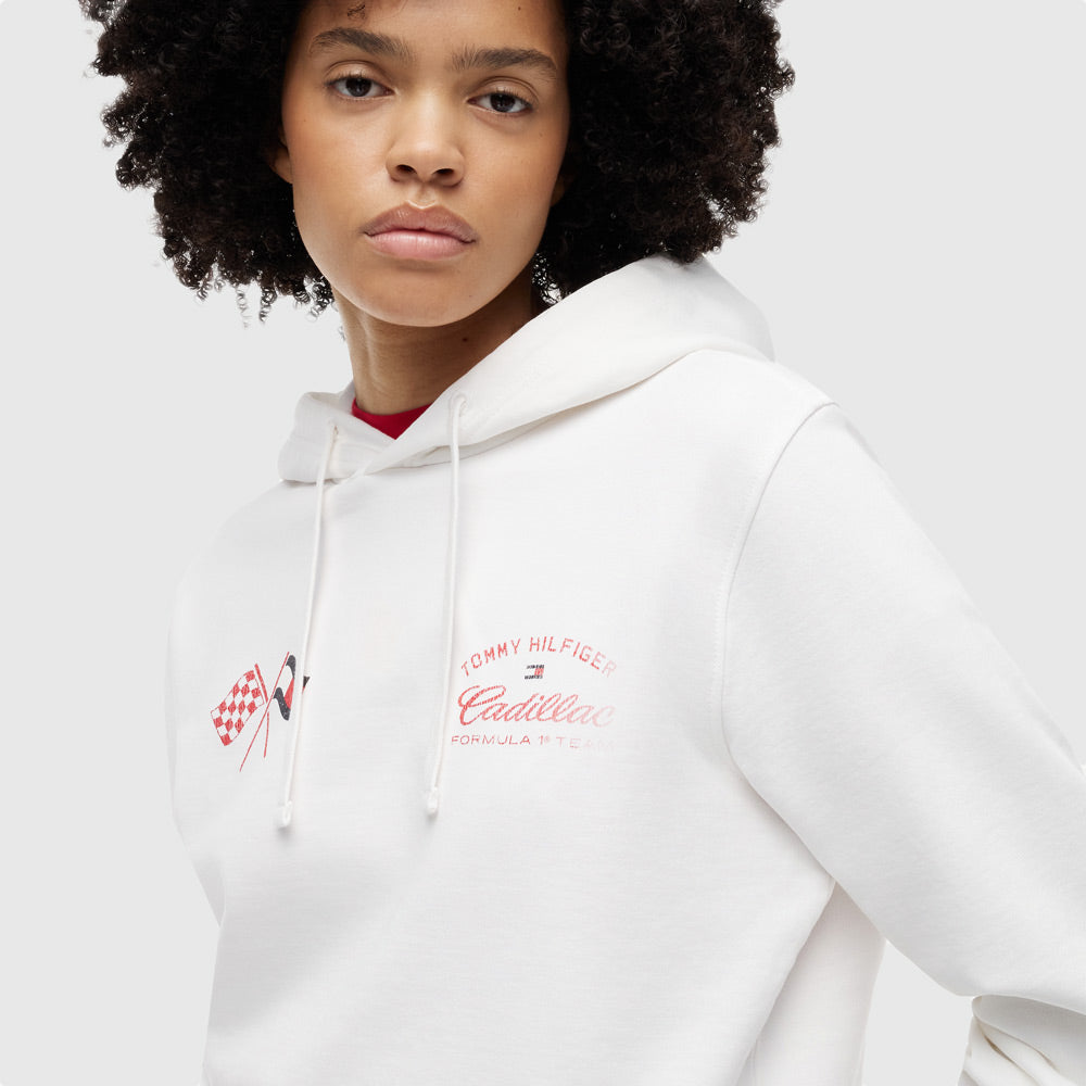 Cf1 Speedometer Hoodie - White