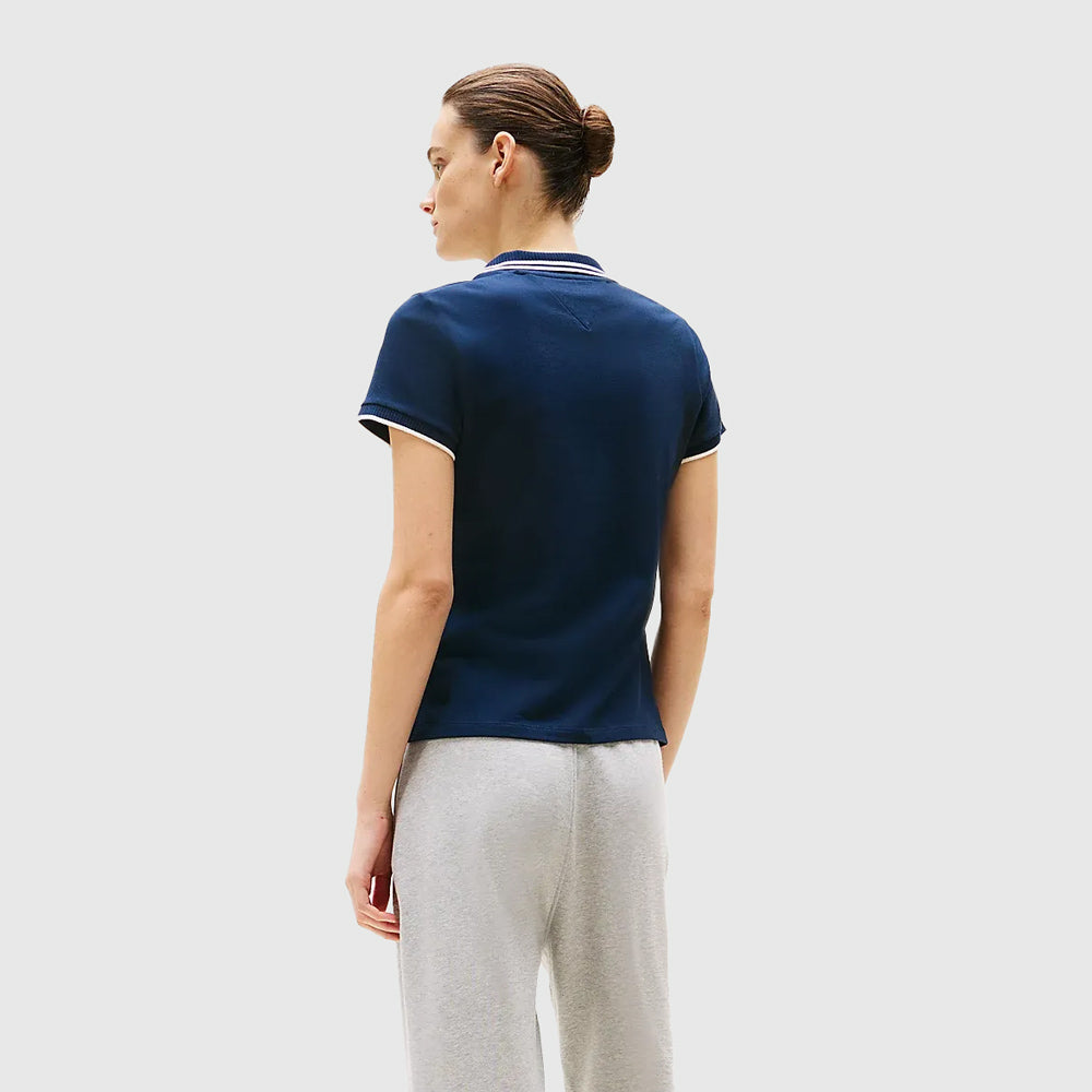 Feminine Sporty Golfer - Navy