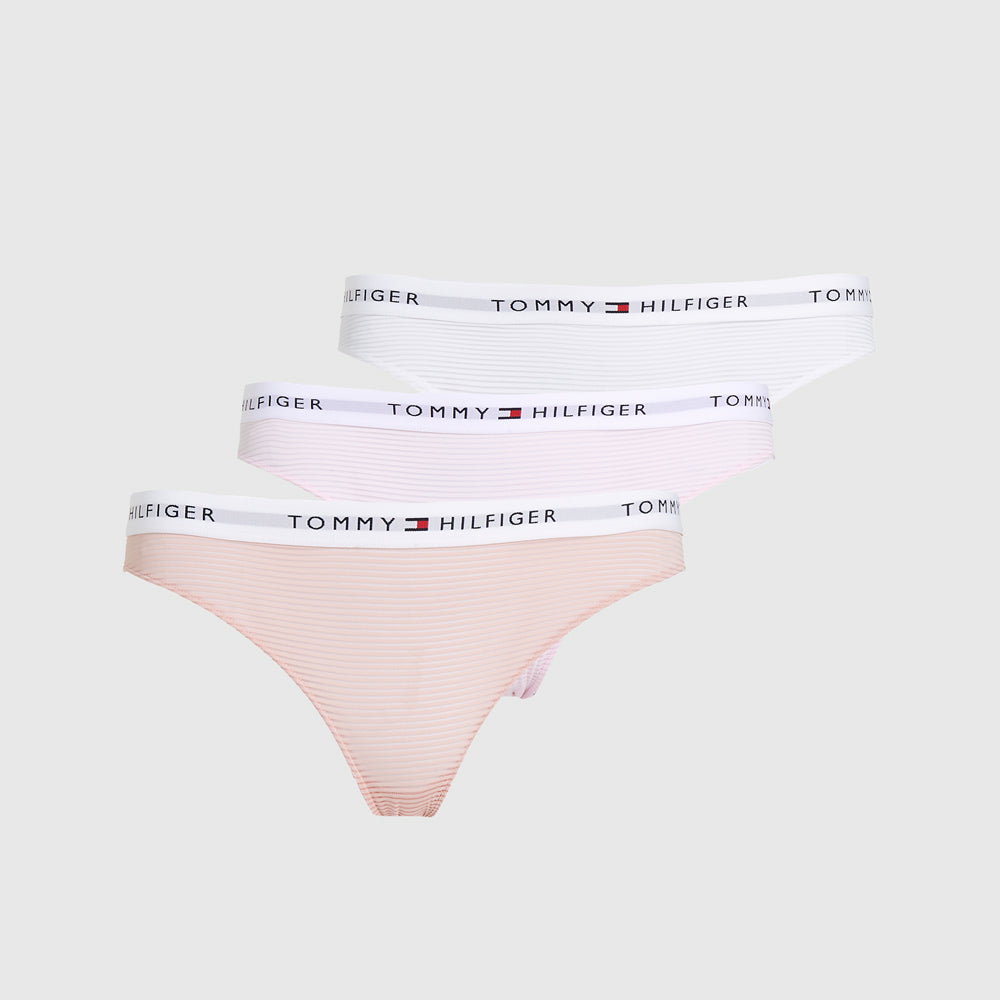 Tommy Hilfiger 3 Pack Mesh Bikini Bottom - Multi |ThirdBaseUrban