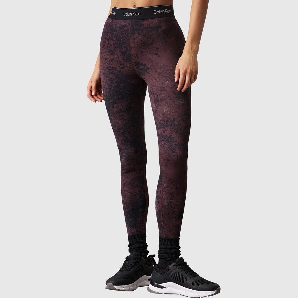 Gym Legging - Black Print